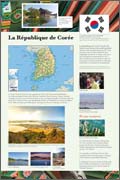 Panneau de l'exposition Coree du Sud