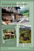 Panneau de l'exposition Habitats du monde