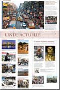 Panneau de l'exposition Inde