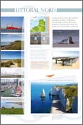 Panneau de l'exposition Littoral de France