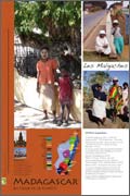 Panneau de l'exposition Madagascar