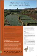 Panneau de l'exposition Madagascar