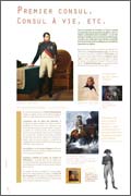 Panneau de l'exposition Napoleon 1er