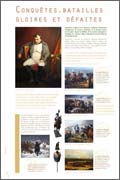Panneau de l'exposition Napoleon 1er