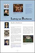 Panneau de l'exposition Beethoven