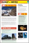 Panneau de l'exposition Climat et meteo
