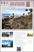 Panneau de l'exposition Courir - Course a pied