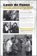 Panneau de l'exposition Louis de Funes