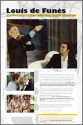 Panneau de l'exposition Louis de Funes