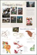 Panneau de l'exposition Fees et Dragons