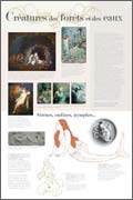 Panneau de l'exposition Fees et Dragons