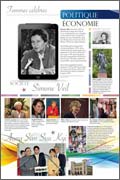 Panneau de l'exposition Femmes celebres