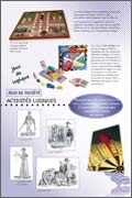 Panneau de l'exposition Jeux de societe
