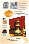 Panneau de l'exposition Jeux de societe