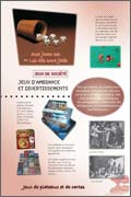Panneau de l'exposition Jeux de societe