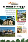 Panneau de l'exposition Maison ecologique
