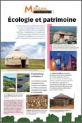 Panneau de l'exposition Maison ecologique