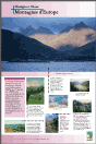 Panneau de l'exposition Montagnes et volcans