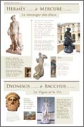 Panneau de l'exposition Mythologie Greco-Romaine