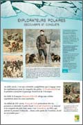Panneau de l'exposition Poles et changements climatiques