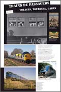 Panneau de l'exposition Trains