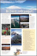 Panneau de l'exposition Volcans et seismes